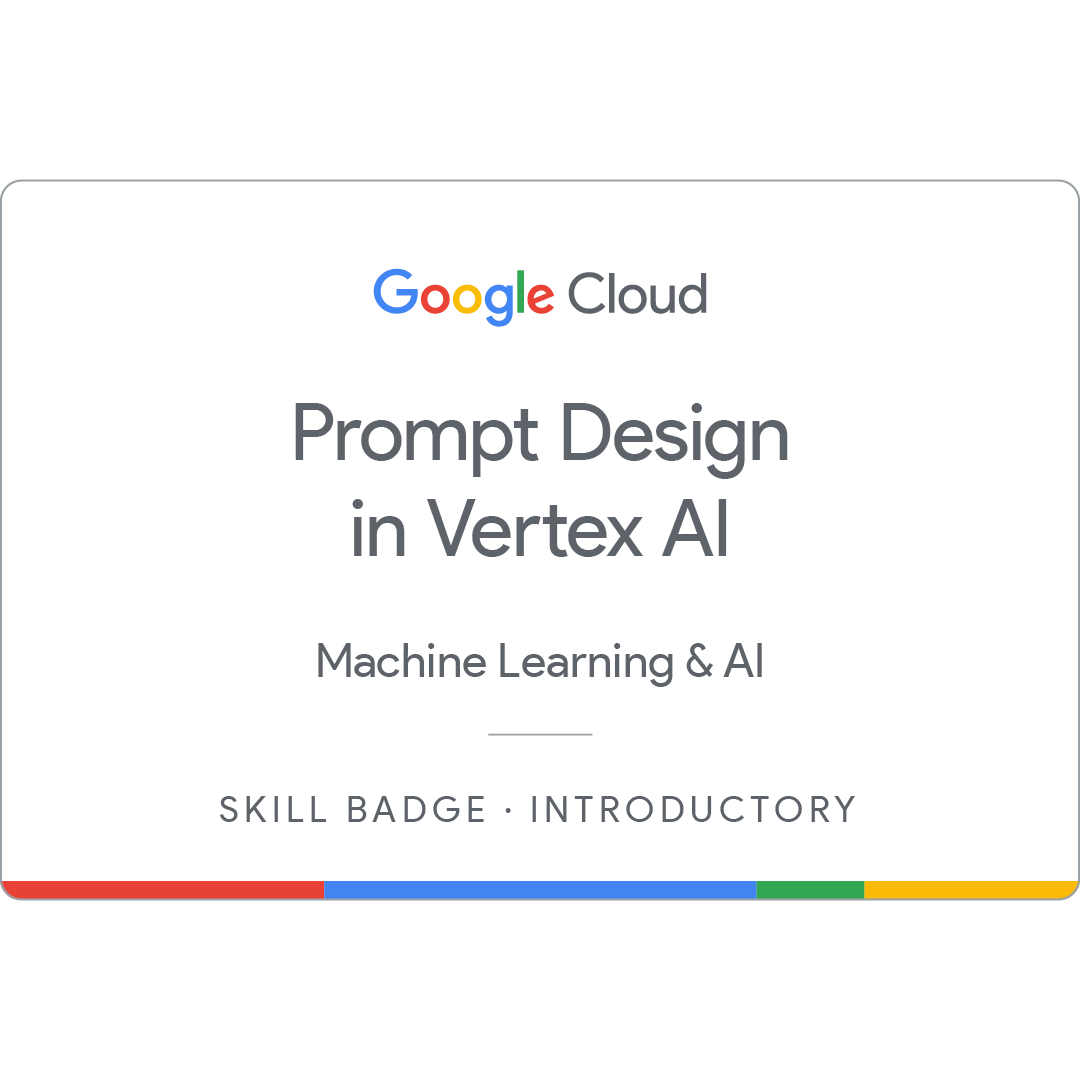 Google Cloud — Prompt Design in Vertex AI